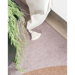 Vloerkleed Eli Brown ø120 cm