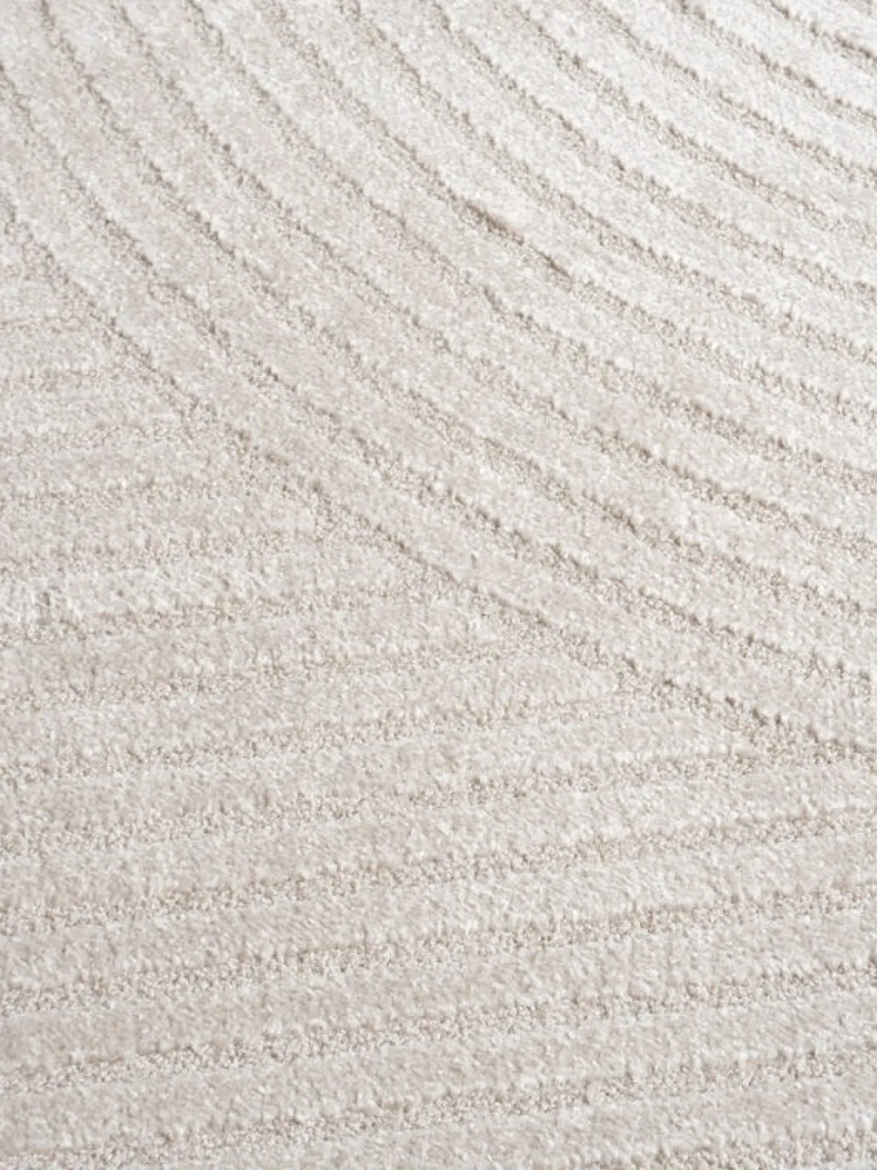 Vloerkleed Ella beige rond ø160 cm