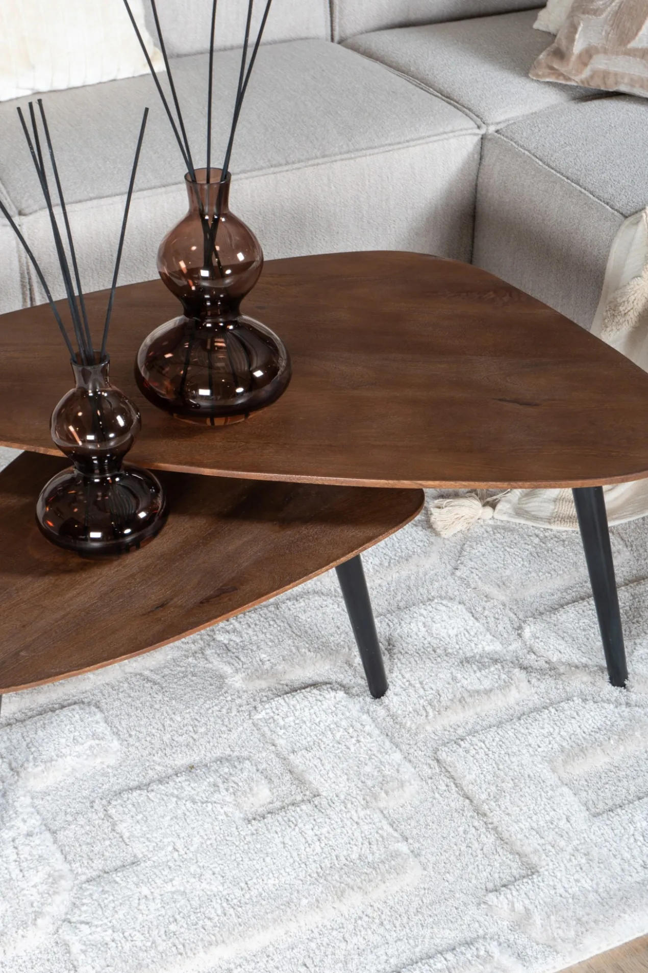 Vloerkleed Liana Creme 240 x 340 cm