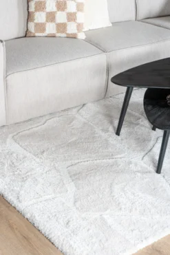 Vloerkleed Macy Creme 160 x 230 cm