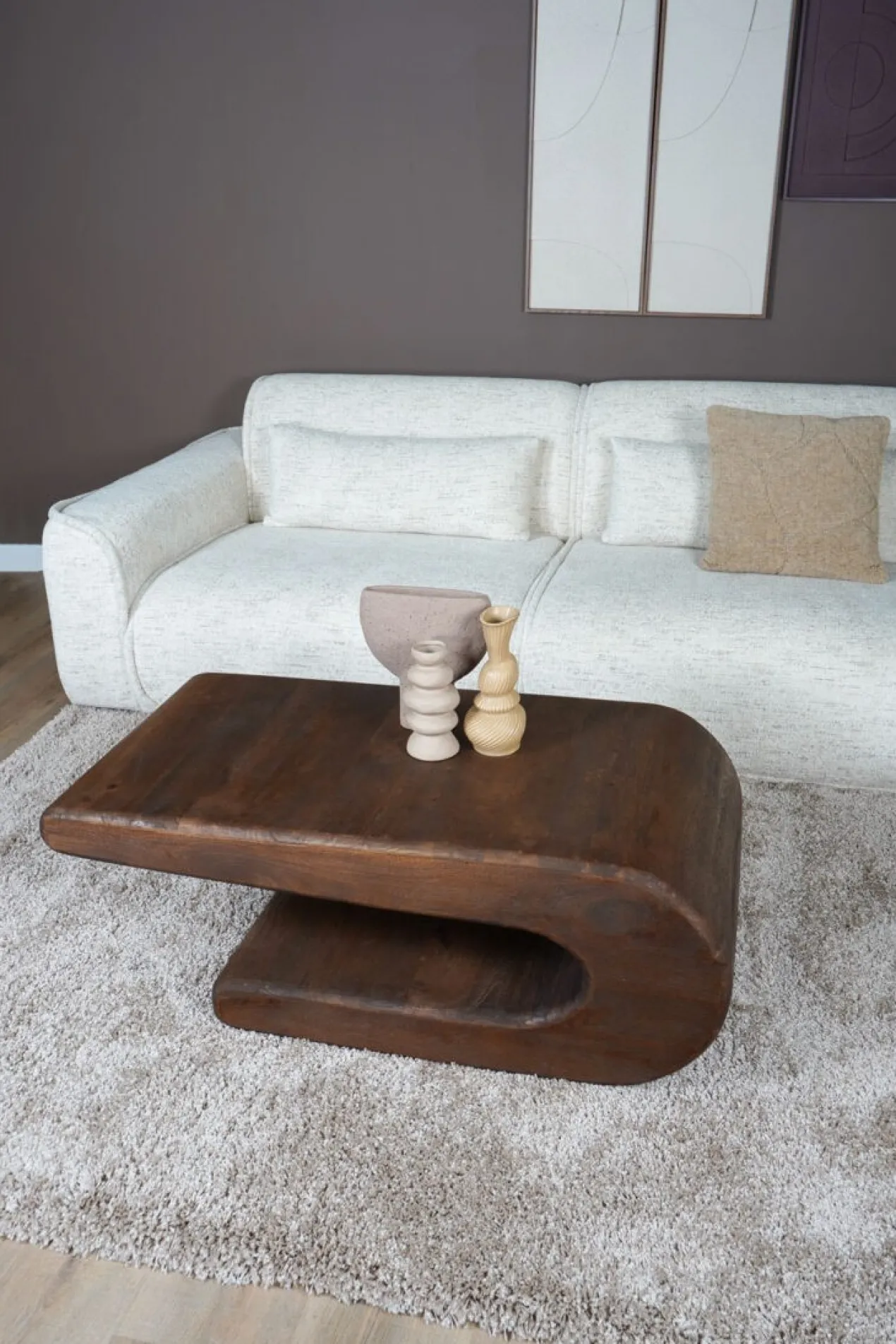Vloerkleed Milano Beige 80x150 cm