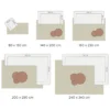 Vloerkleed Milano Creme 200x290 cm
