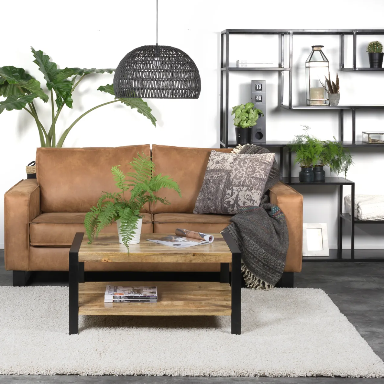 Vloerkleed Milano Creme 240x340 cm