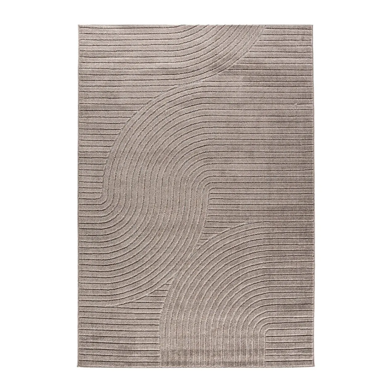Vloerkleed Misha Bruin - 290 x 200 cm