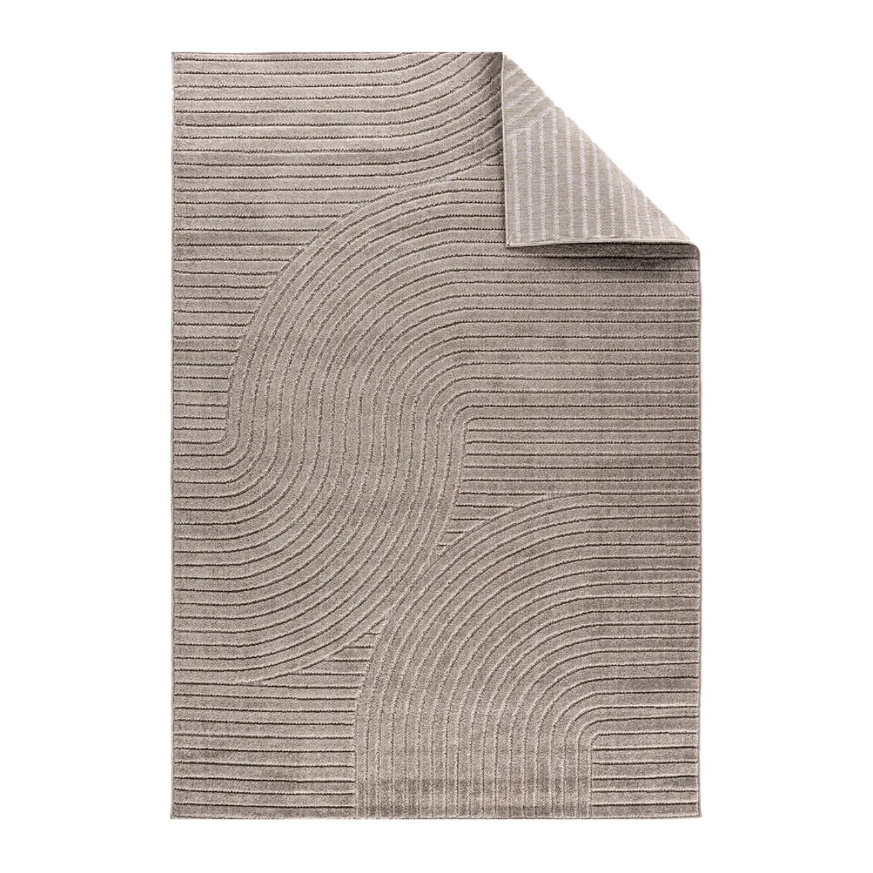 Vloerkleed Misha Bruin - 290 x 200 cm