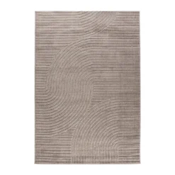 Vloerkleed Misha Bruin - 340 x 240 cm