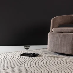 Vloerkleed Misha Bruin - 340 x 240 cm