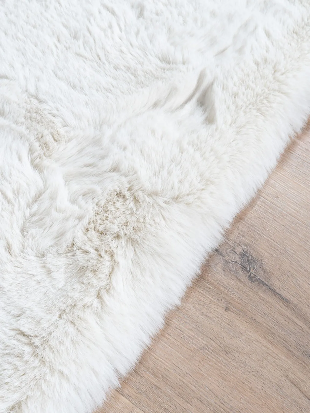 Vloerkleed Morbido Beige – Kiezelvormig 200 x 280 cm