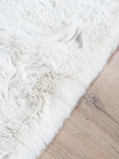 Vloerkleed Morbido Beige– Kiezelvormig 160 x 230 cm