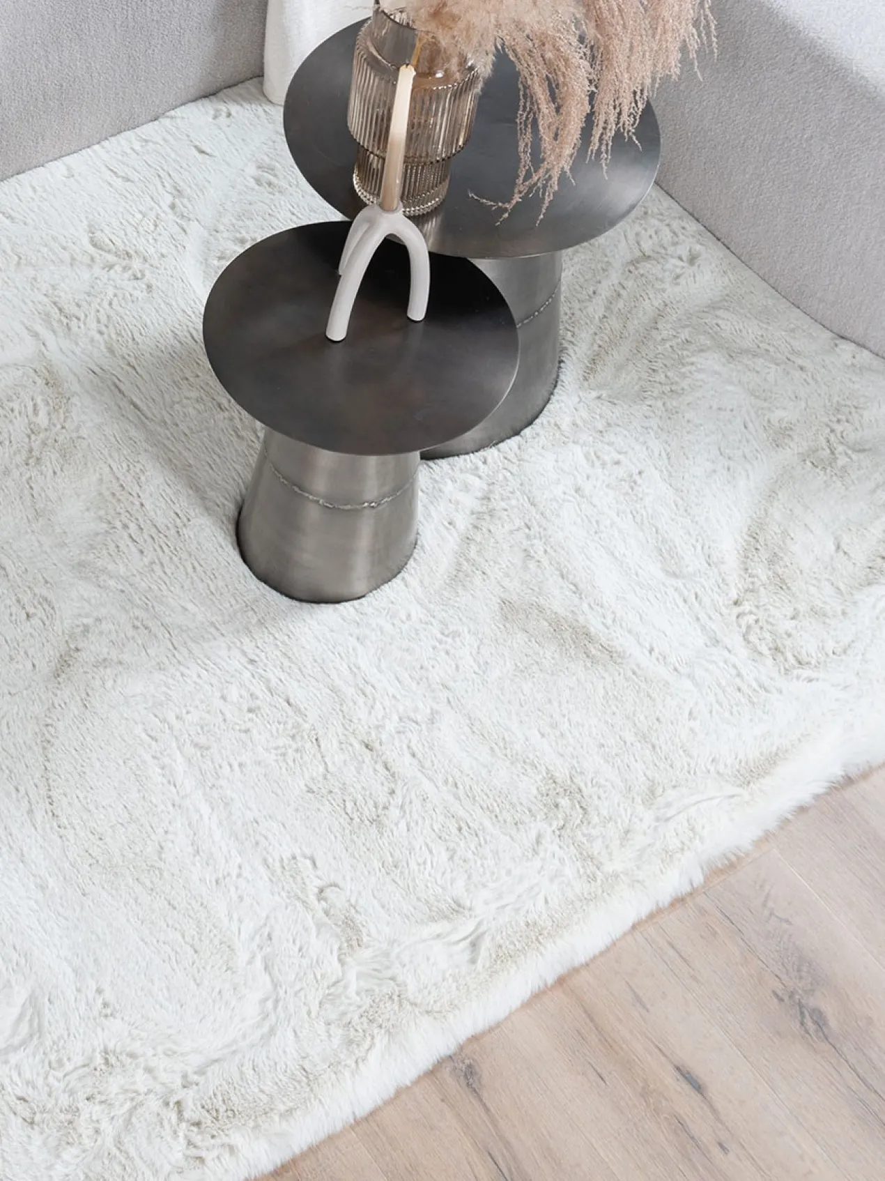 Vloerkleed Morbido Beige 230 x 330 cm