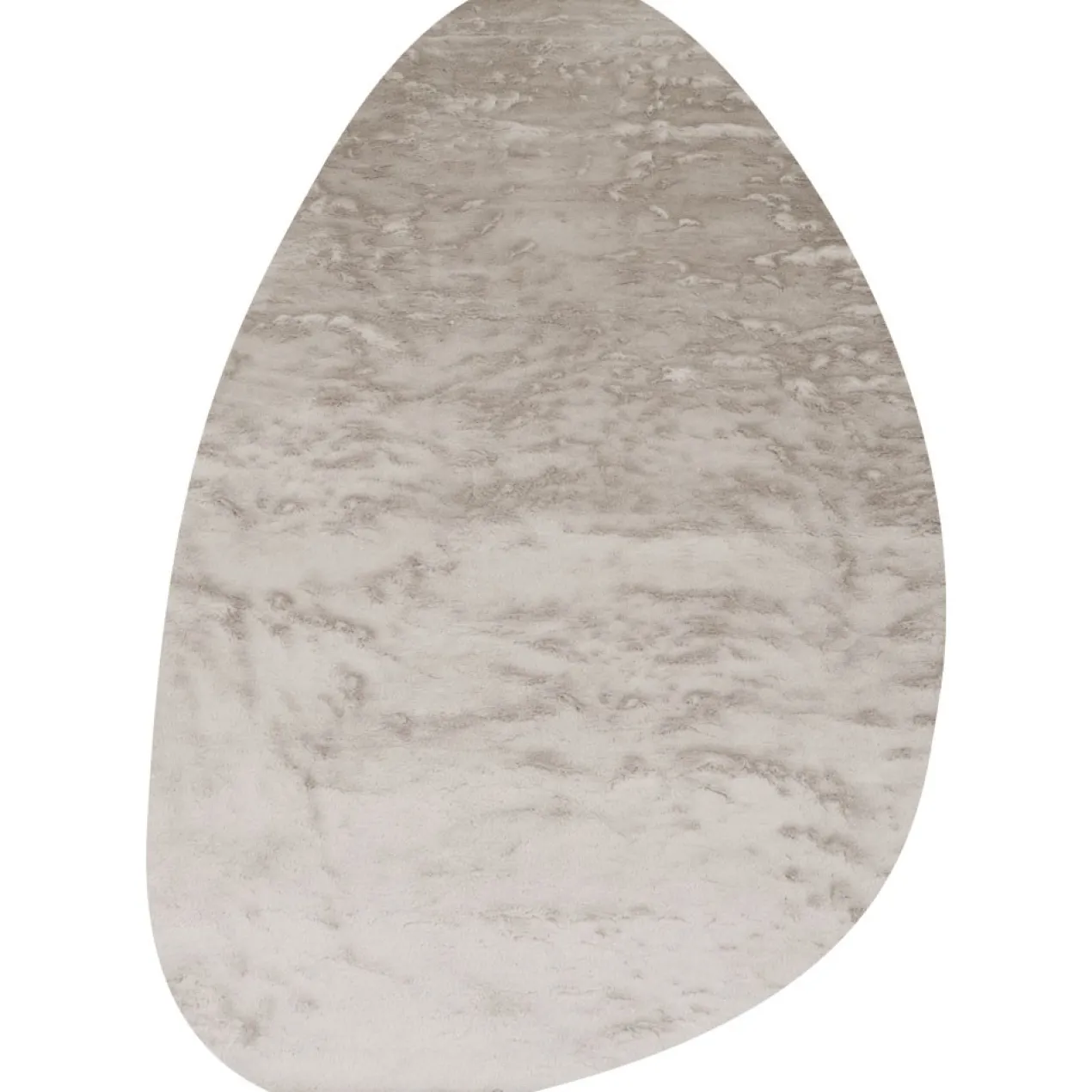 Vloerkleed Morbido Taupe – Kiezelvormig 200 x 280 cm