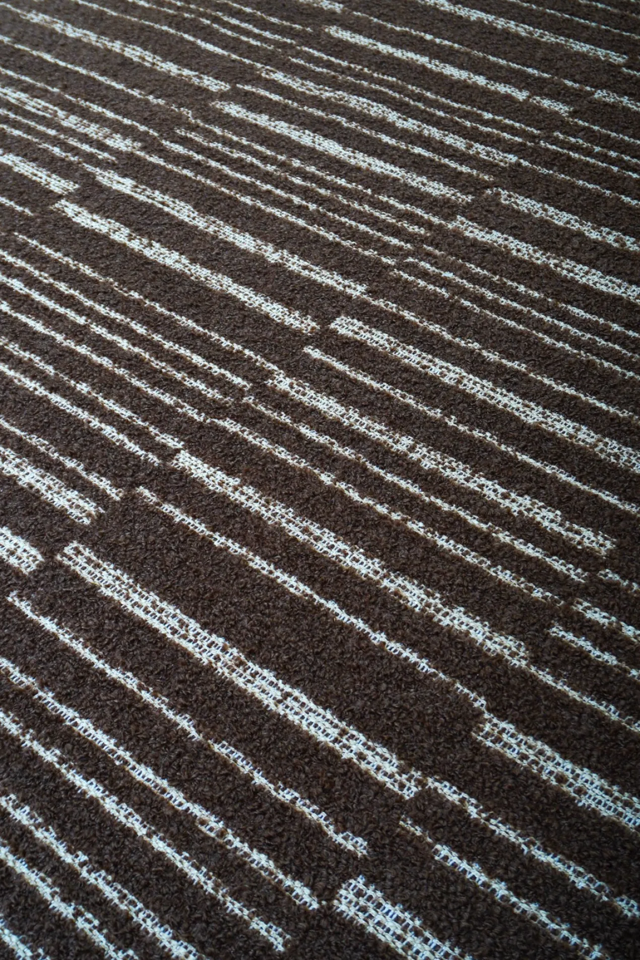 Vloerkleed Nemrac bruin 160x230 cm
