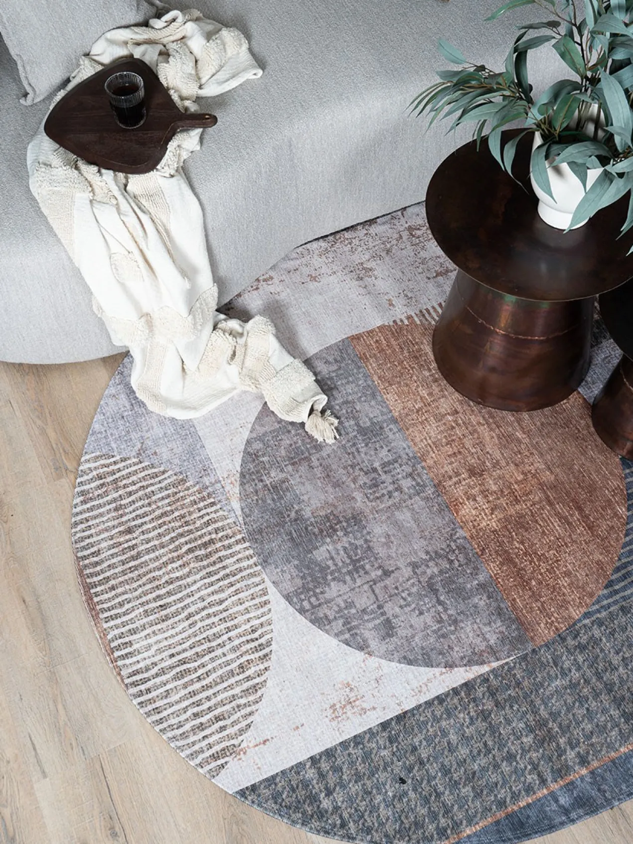 Vloerkleed Ova – Ovaal 160 x 230 cm