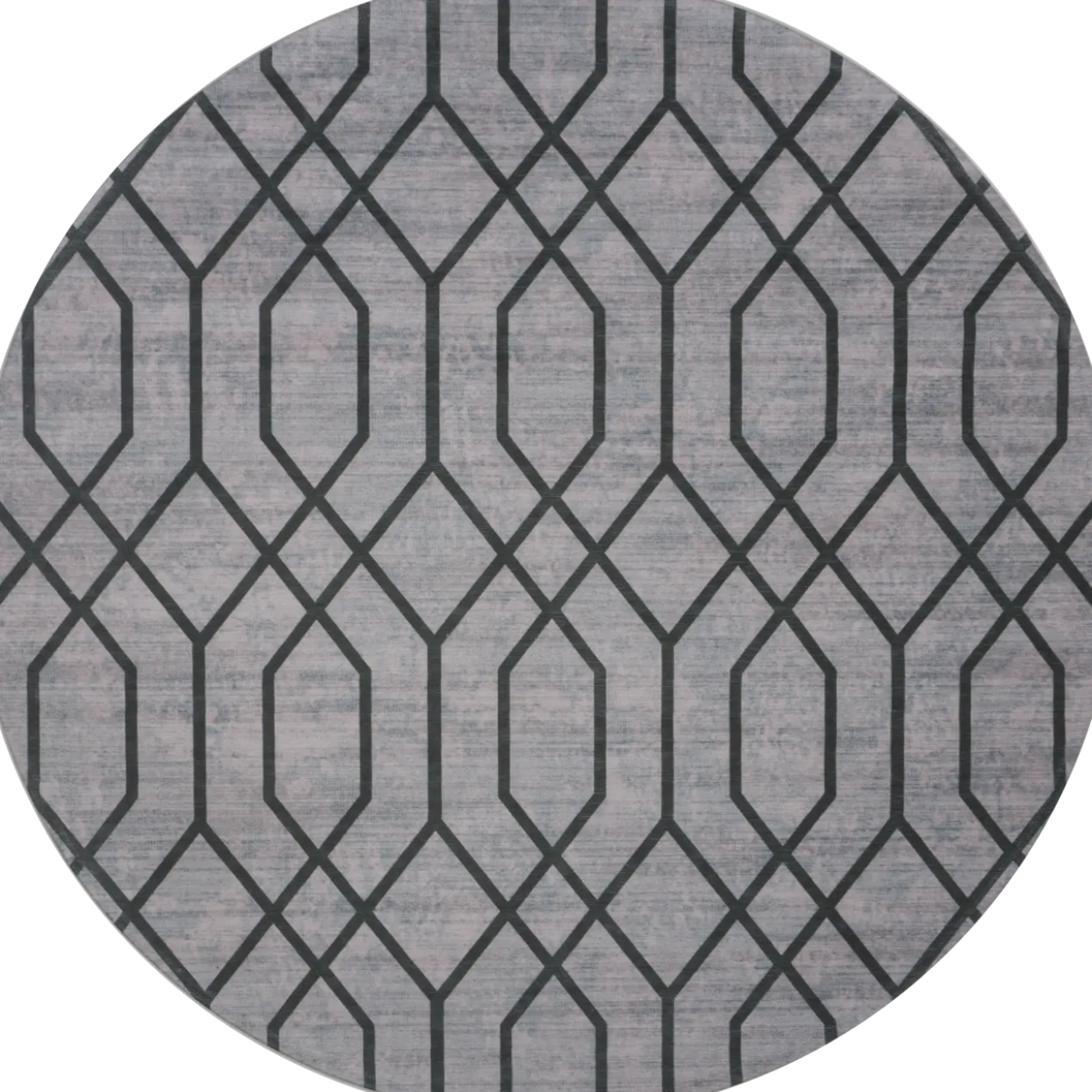 Vloerkleed Pattern Groen Rond ø120 cm