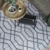 Vloerkleed Pattern Groen Rond ø200 cm