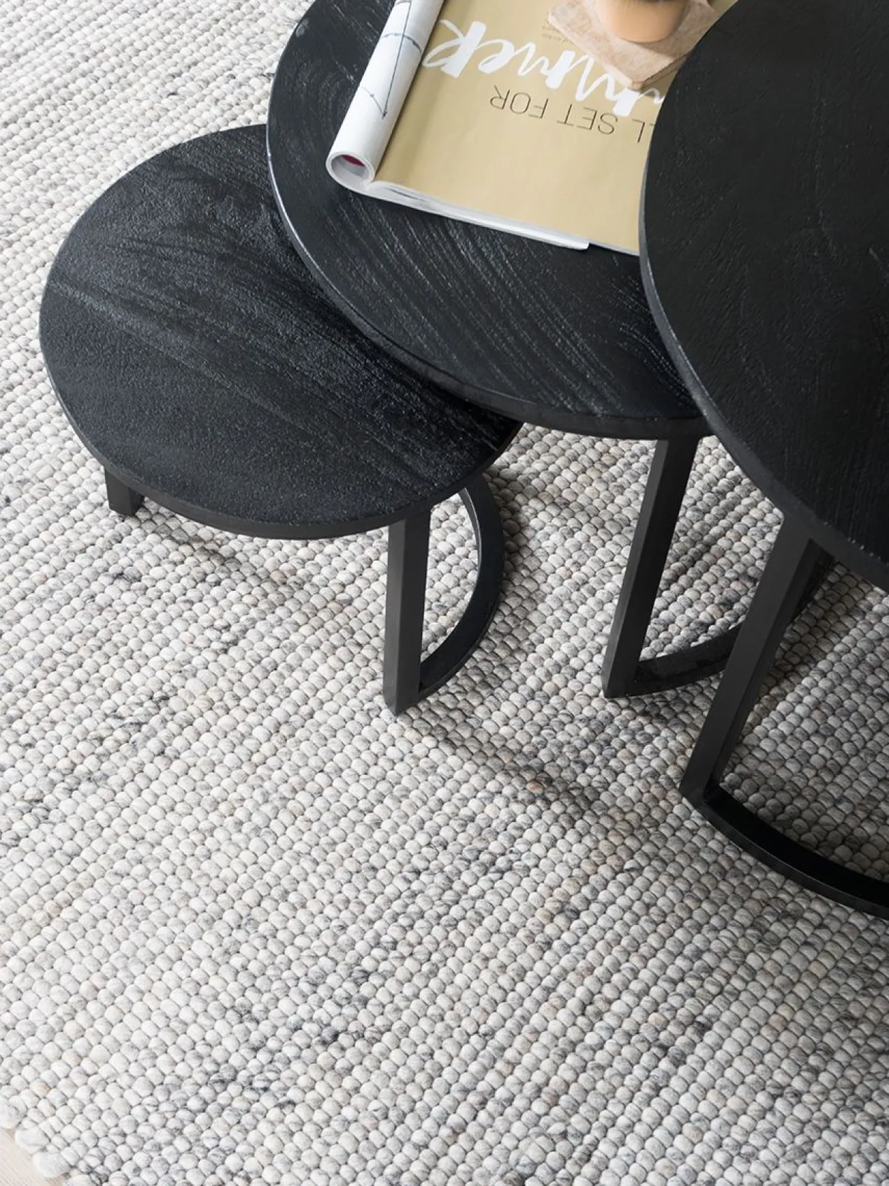 Vloerkleed Pebbel 834 - 200 x 280 cm