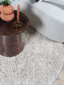 Vloerkleed Pelosa beige 160cm rond