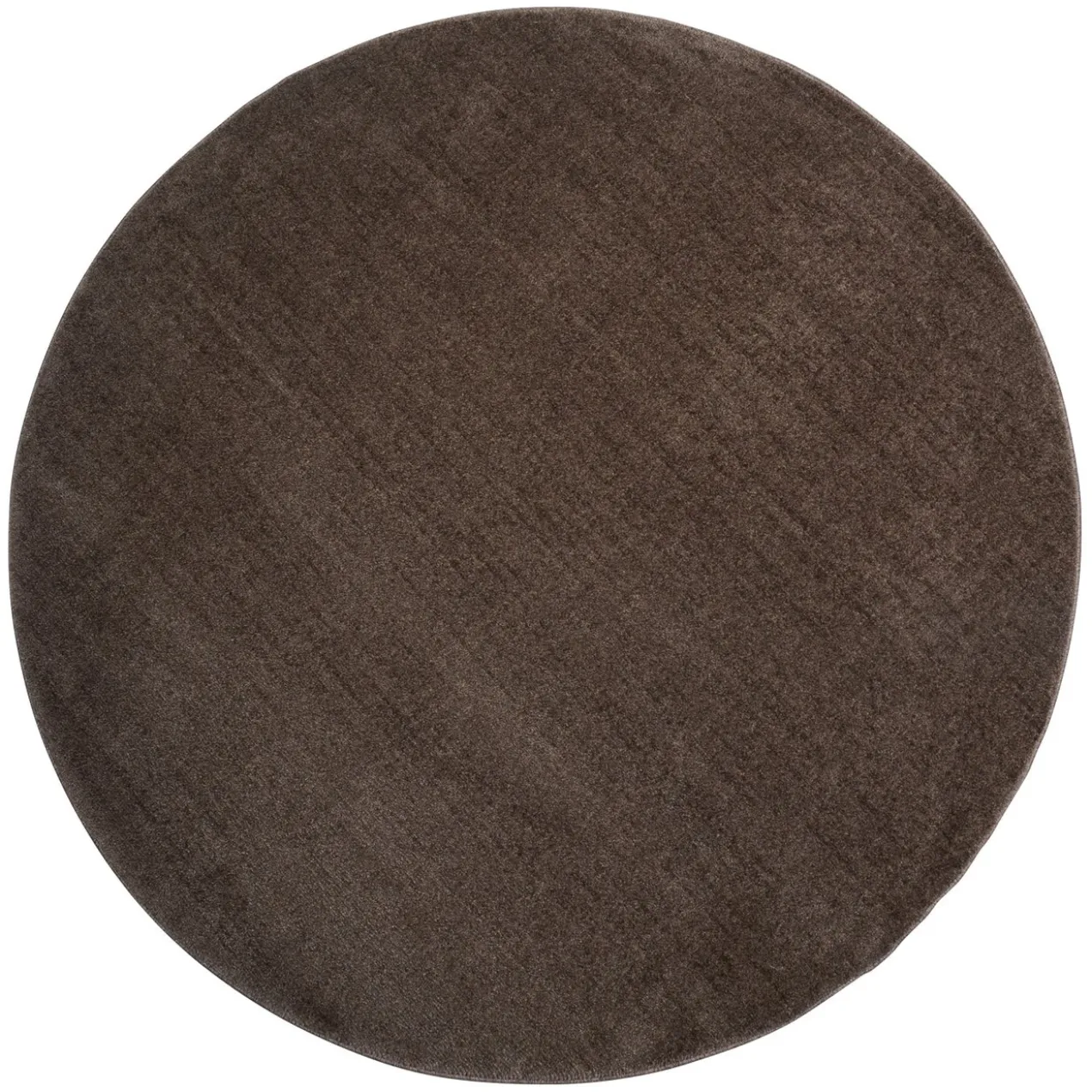 Vloerkleed Rich bruin Ø240 cm