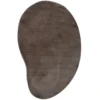 Vloerkleed Rich bruin organisch 200x280 cm