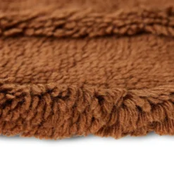 Vloerkleed Round Woolen Ø150 cm mahogany