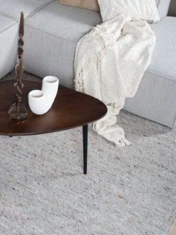 Vloerkleed Scott Donker beige 200 x 280 cm