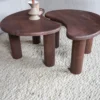 Vloerkleed Steve beige rond ø200 cm