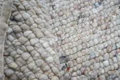 Vloerkleed Steve donker beige rond ø160 cm