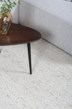 Vloerkleed Stone beige 160 x 230 cm