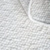 Vloerkleed Stone Kiezelvormig white 200x280 cm