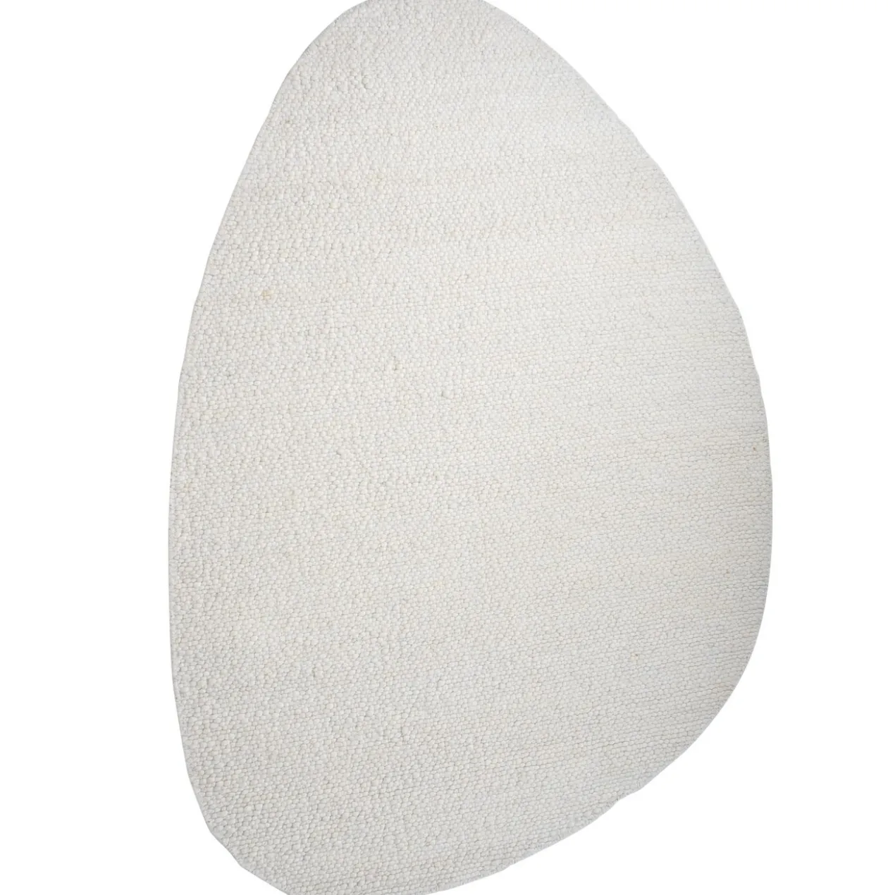 Vloerkleed Stone Kiezelvormig white 200x280 cm