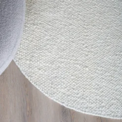 Vloerkleed Stone Kiezelvormig white 200x280 cm