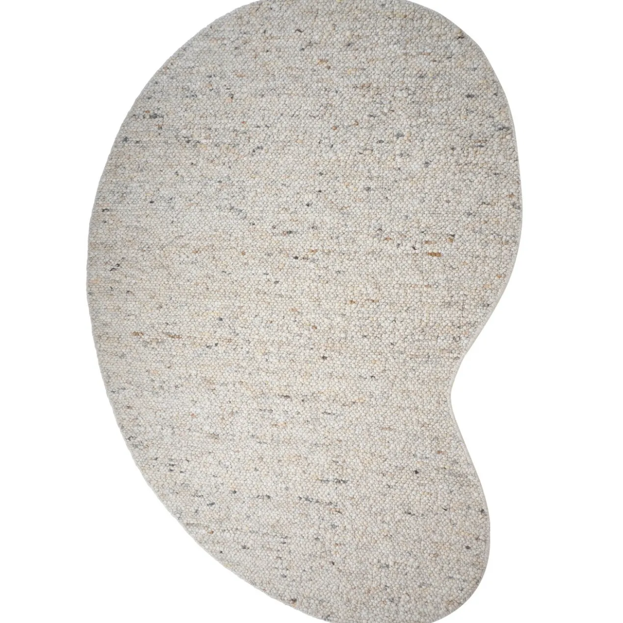 Vloerkleed Stone organisch beige 160 x 230 cm