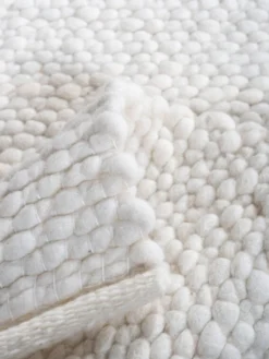 Vloerkleed Stone white 240 x 340 cm