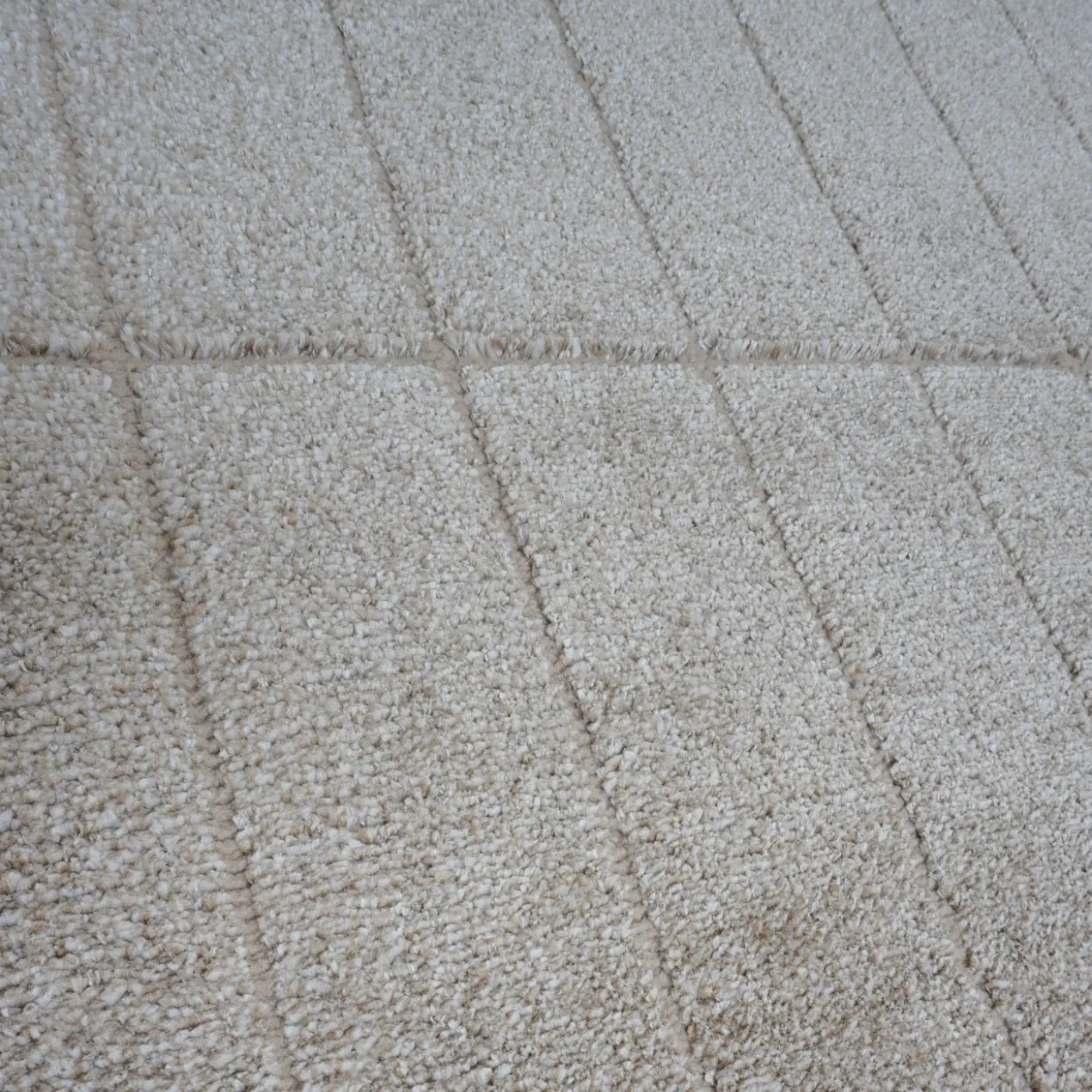 Vloerkleed Tess beige 200x280 cm