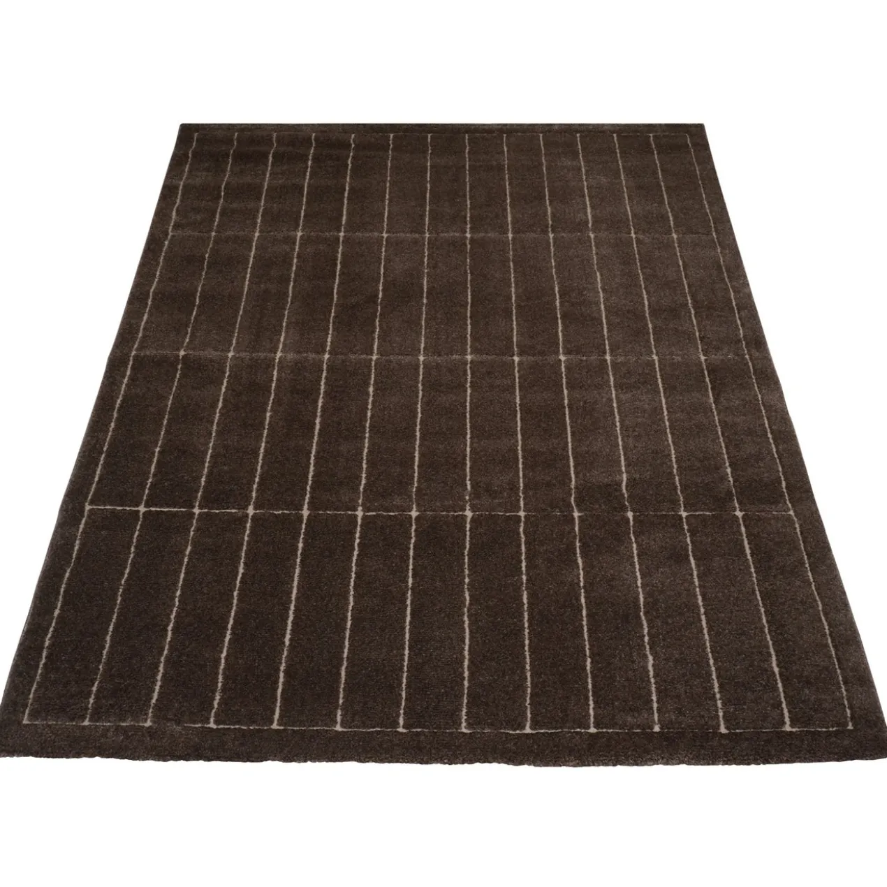 Vloerkleed Tess bruin 240x340 cm