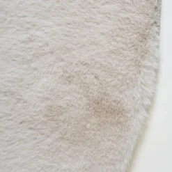 Vloerkleed Velluto Beige - Rond ø230 cm