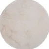 Vloerkleed Velluto Beige - Rond ø160 cm