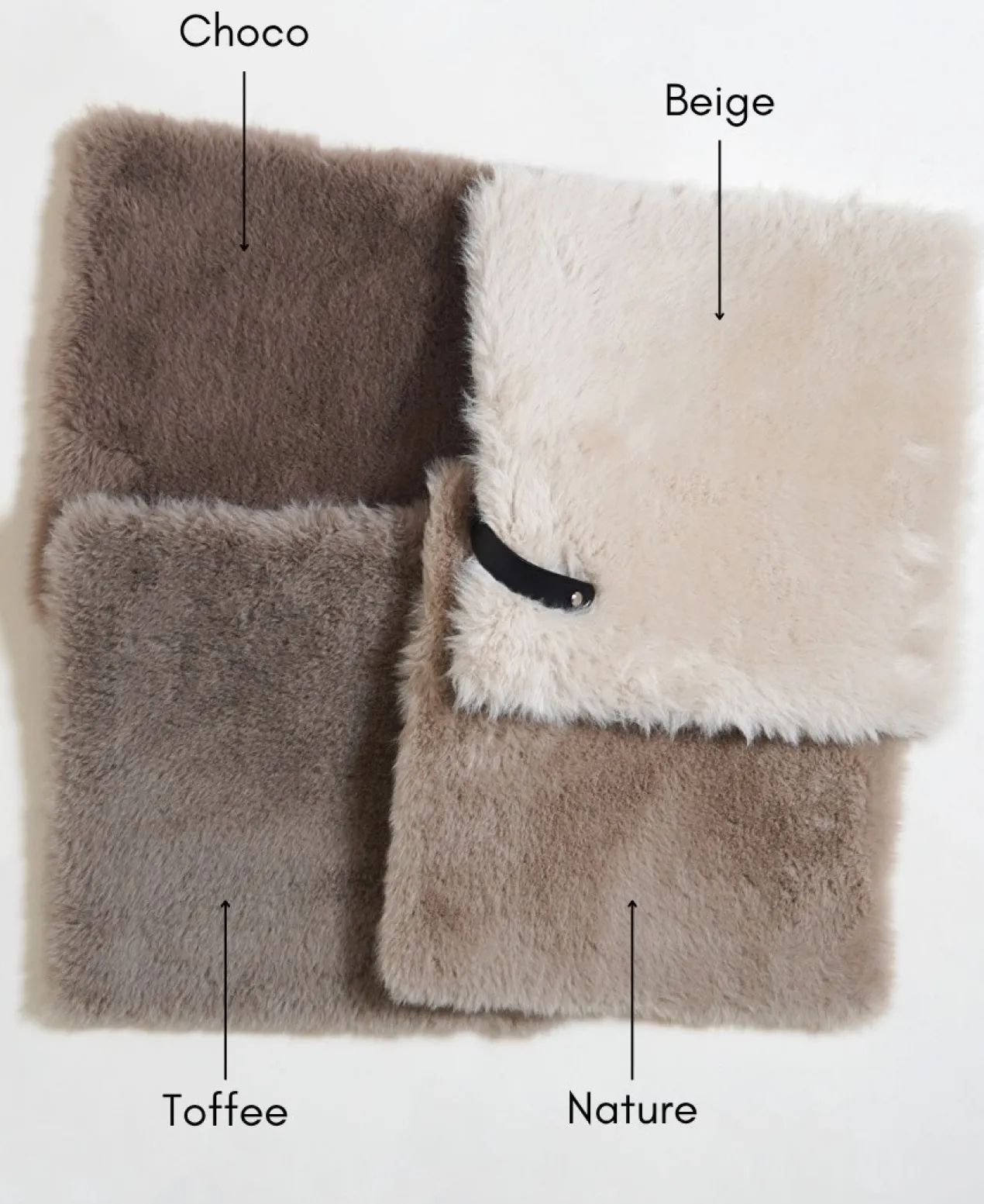 Vloerkleed Velluto Nature - Rond ø230 cm