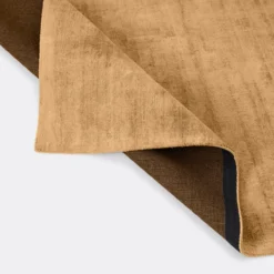 Vloerkleed Viscose 300x400 cm aspen gold