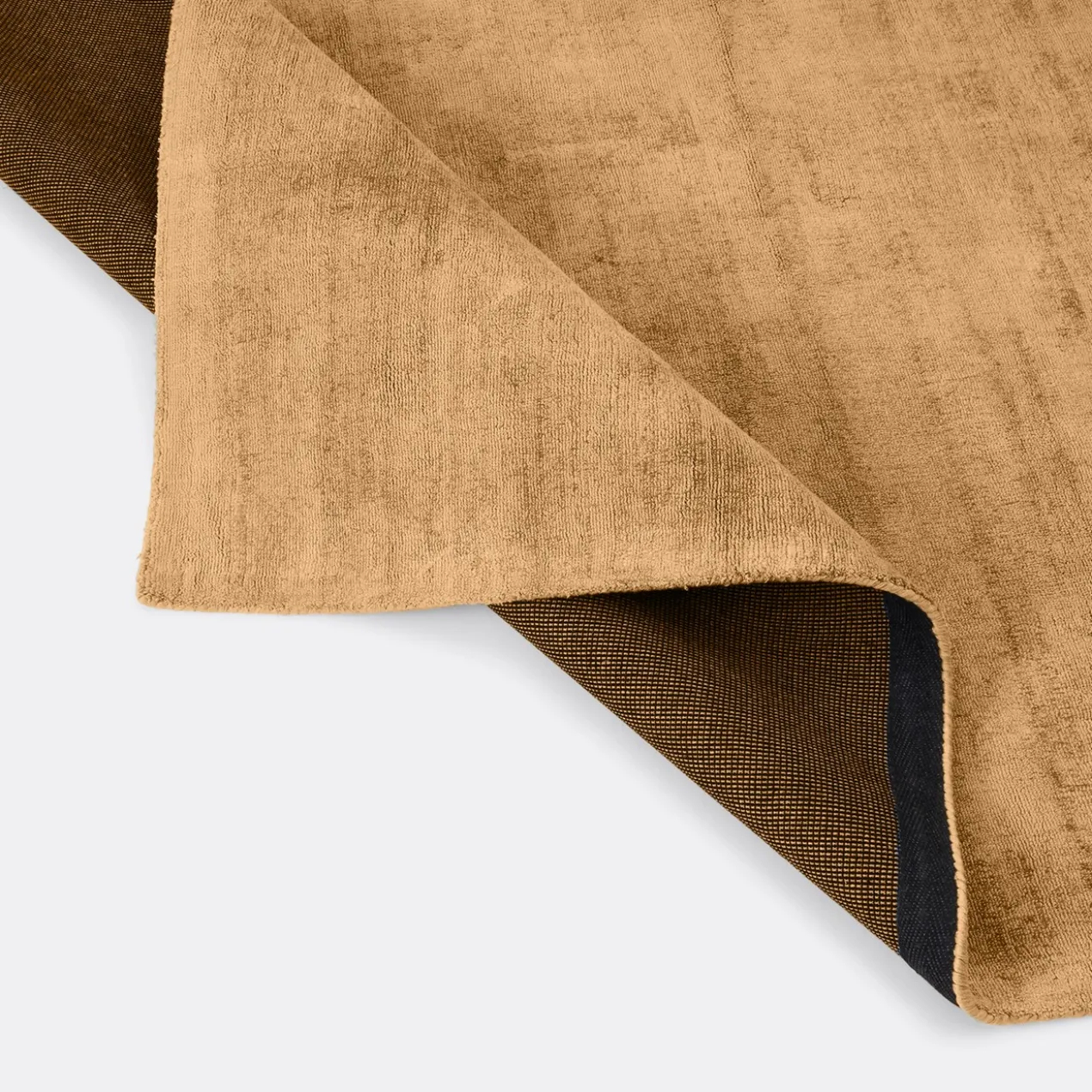 Vloerkleed Viscose 300x400 cm aspen gold