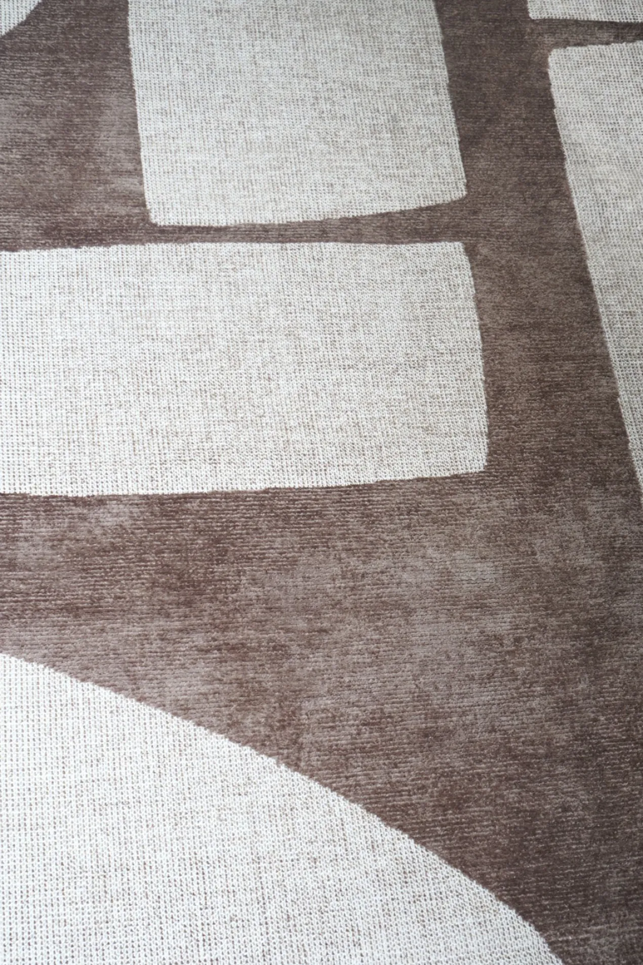 Vloerkleed Ziba taupe/creme 240x330 cm