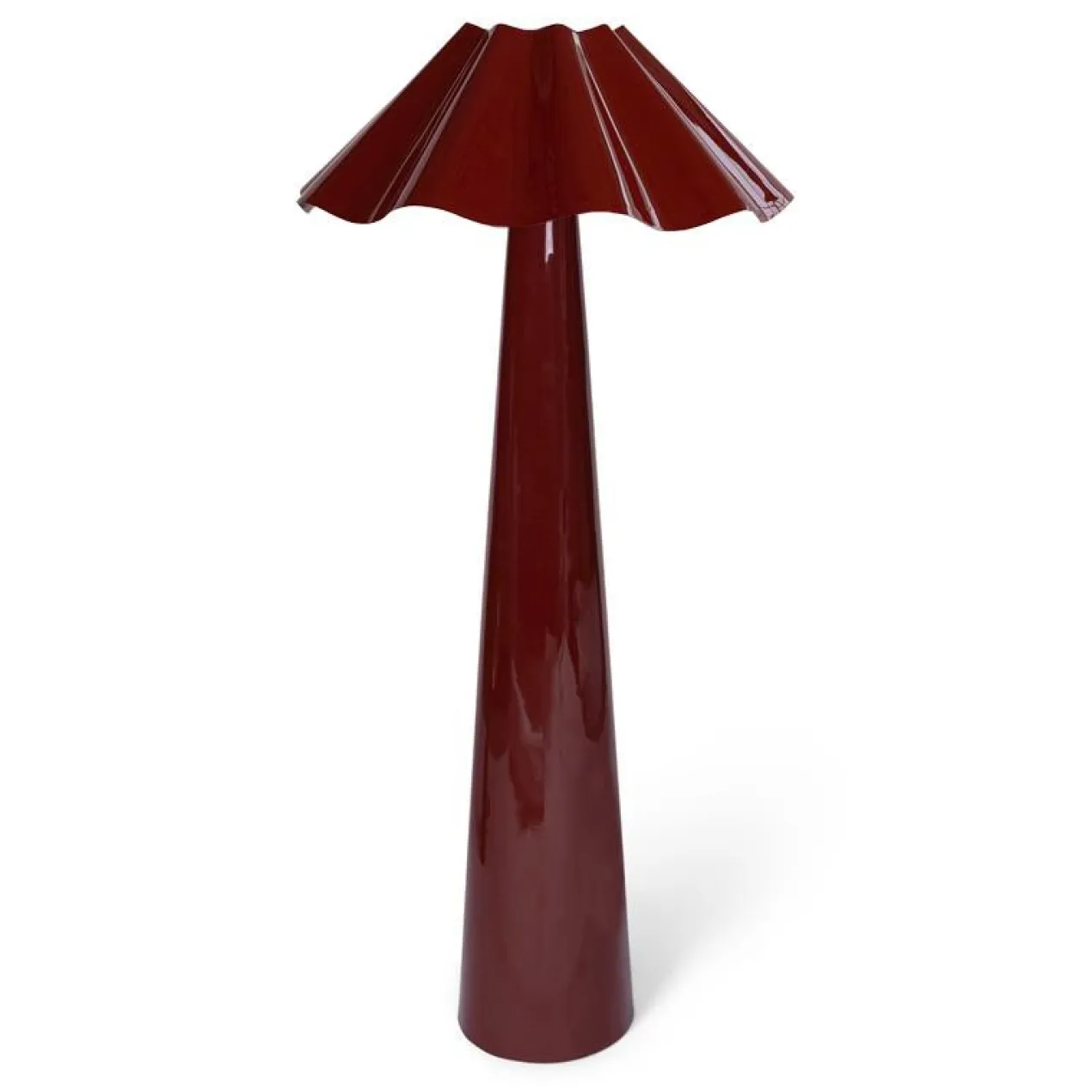 Vloerlamp Adams dark red