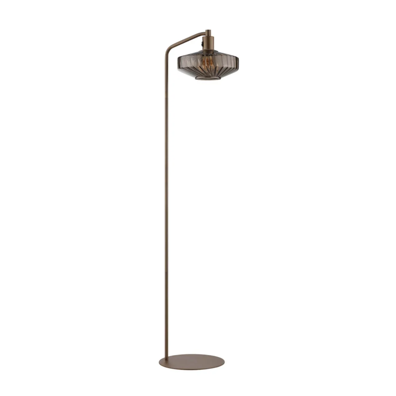 Vloerlamp Anouk koffie