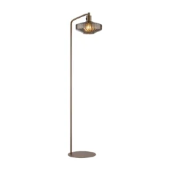 Vloerlamp Anouk koffie