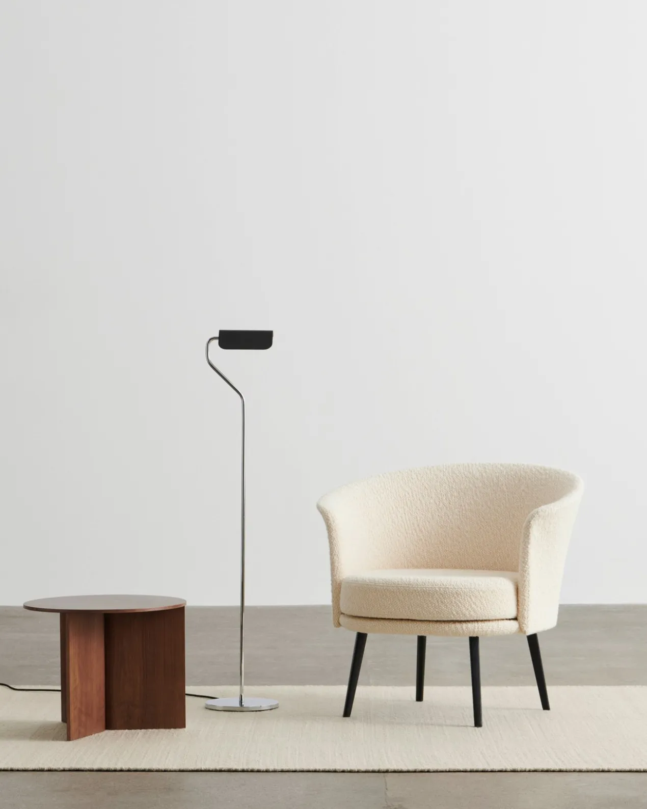 Vloerlamp Apex iron black