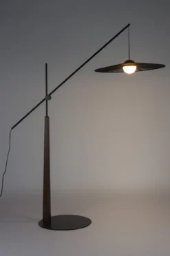 Vloerlamp Belle zwart