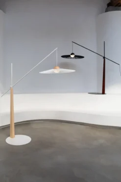 Vloerlamp Belle zwart