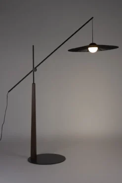 Vloerlamp Belle zwart