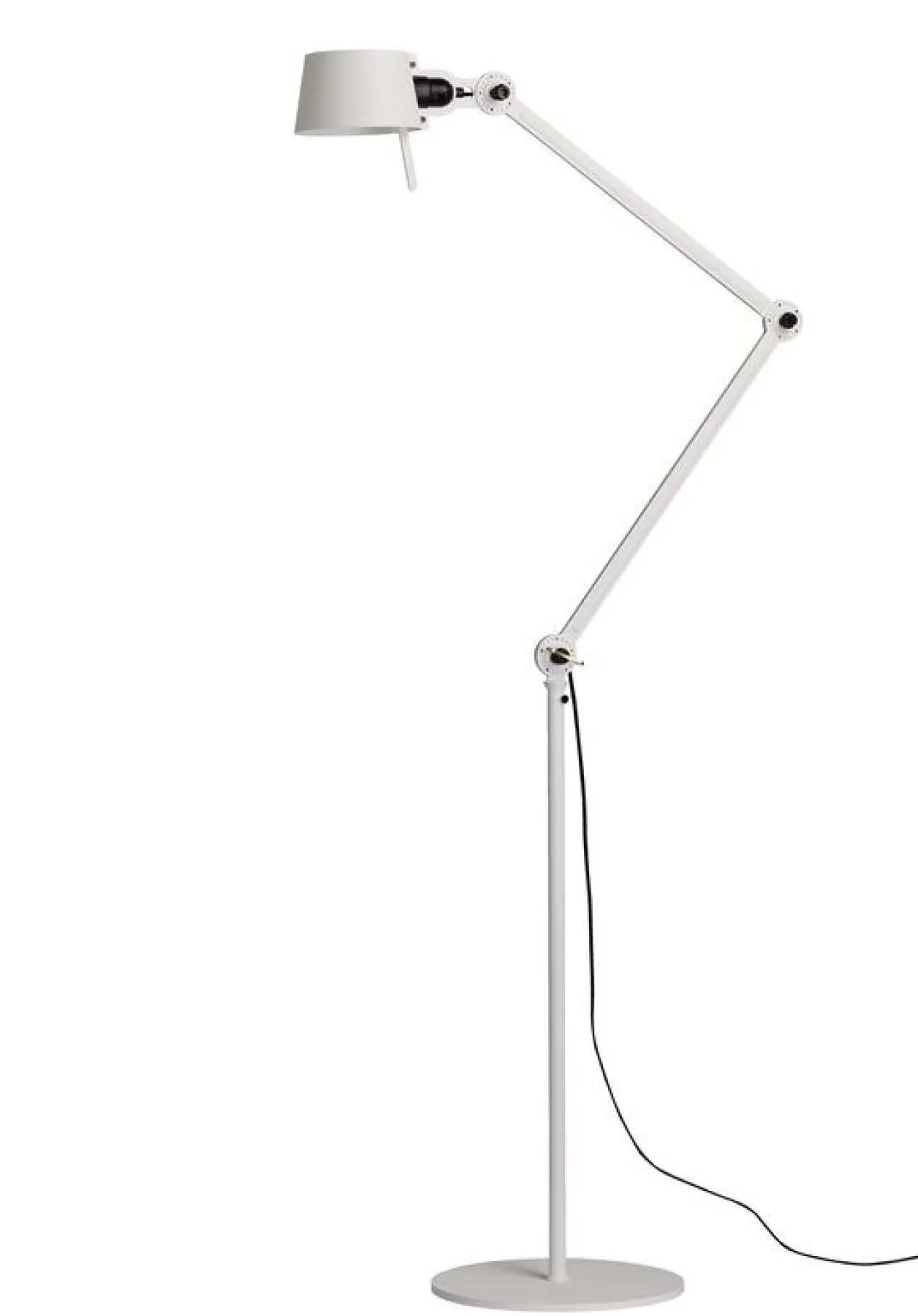 Vloerlamp Bolt 2 armen pure white