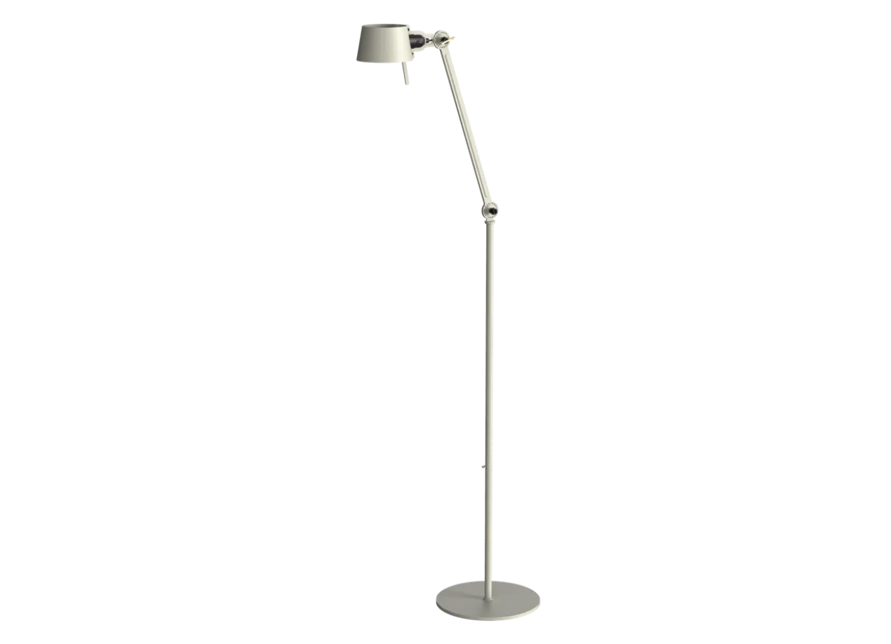 Vloerlamp Bolt Long 1 arm ash grey